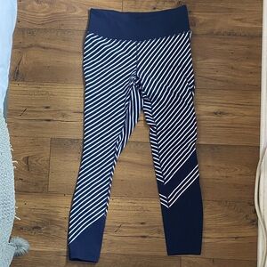 New Balance Navy and Light Blue Leggings